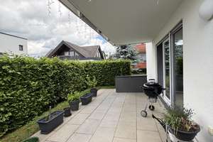 Exklusives  Wohnen mit Terrasse und Gartenteil am Ortsrand