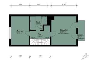 Frisch renoviertes 5-Zimmer Reihenmittelhaus in Stuhr mit Carport und Garten – Die vollständige Adresse der Immobilie erhältst du vom Anbieter., 28816 Stuhr – Vorschaubild 7