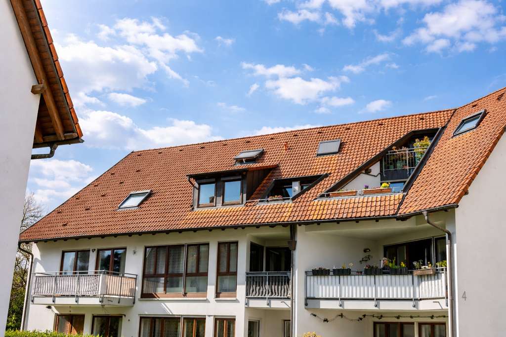 Immobilie in Kirchzarten - Bezugsfreie 2-Zimmer-Wohnung mit Balkon, TG-Stellplatz und Außenstellplatz zentral in Kirchzarten - Bild 1
