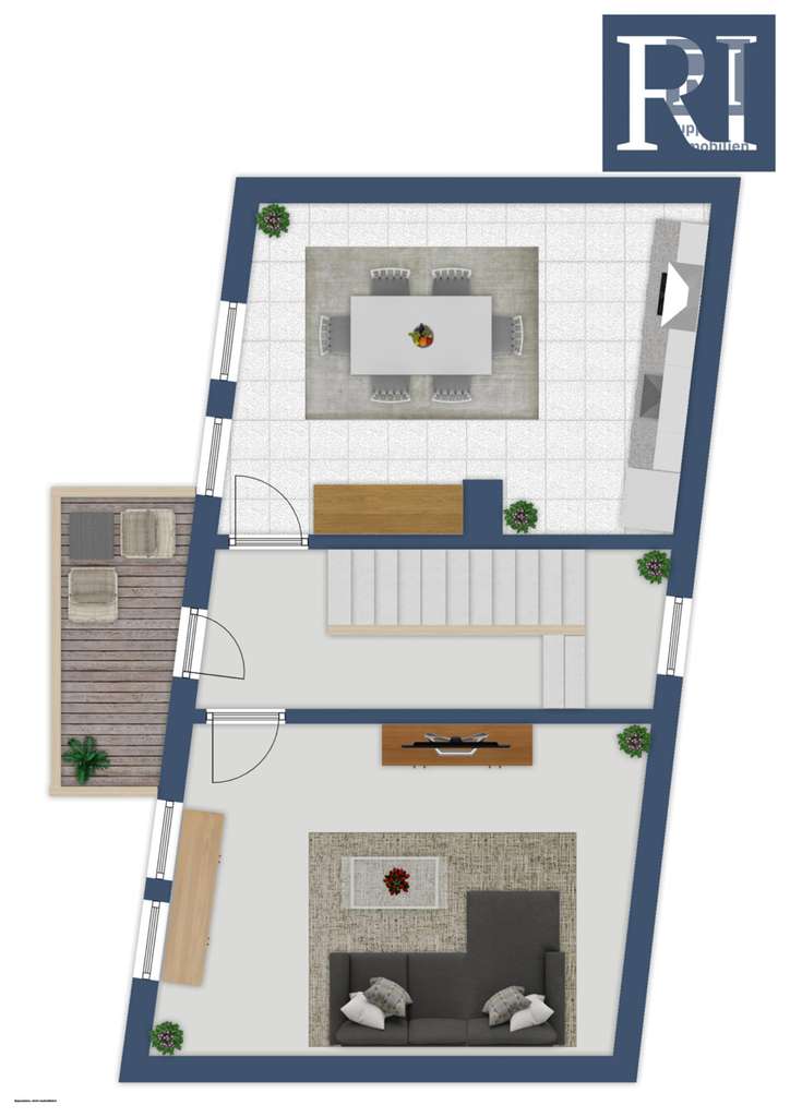 Immobilie in Ochsenfurt - Mainnah wohnen: Kleines Wohnhaus im historischen Goßmannsdorf - Bild 4