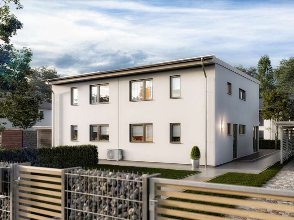 Variante Pultdach Straße