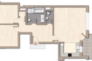 Gut geschnittene 3-Zimmer Wohnung mit schönem Süd-West Garten – Die vollständige Adresse der Immobilie erhältst du vom Anbieter., 65197 Dotzheim, Wiesbaden – Vorschaubild 9