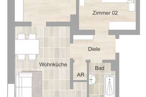 *** Erstbezug nach Modernisierung! Charmante 2-Zi.-Whg. + Wohnküche + Mansarde am Schlosspark! *** – Oberer Schloßhang 6, 45355 Borbeck-Mitte, Essen – Vorschaubild 26