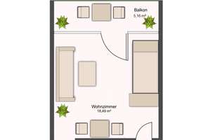 Renovierte 1 Zi.-Whg. mit neuer EBK und West-Balkon in ruhiger grüner Hoflage in Sendling-Westpark – Die vollständige Adresse der Immobilie erhältst du vom Anbieter., 81373 Mittersendling, München – Vorschaubild 27