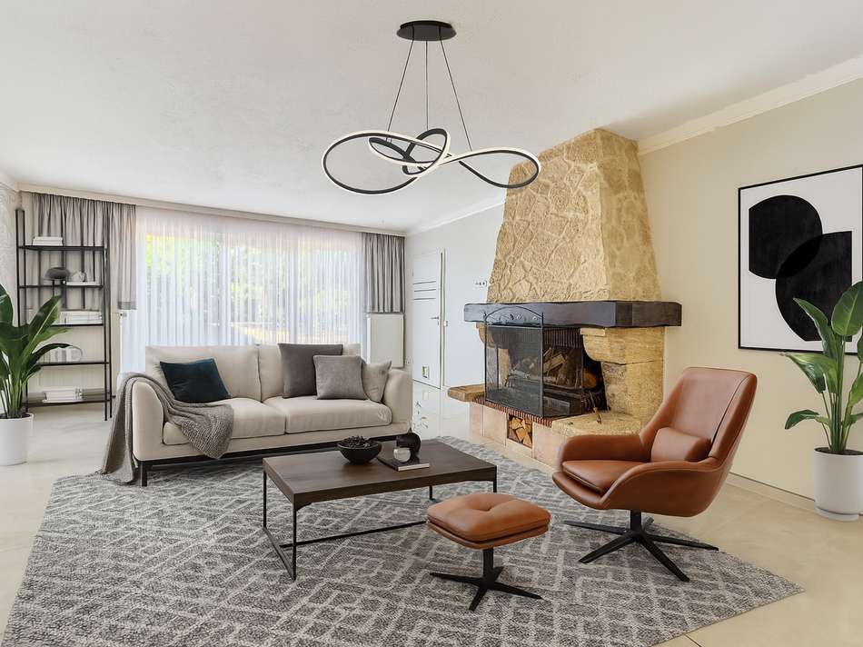 Staging: Wohnzimmer EG 