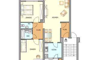3-Zimmer-Wohnung in Stuttgart-Freiberg – Balthasar-Neumann-Straße 29, 70437 Freiberg, Stuttgart – Vorschaubild 2