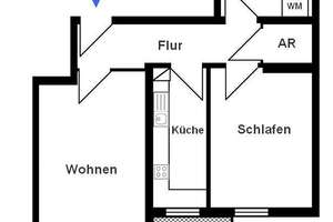 Vollständig möblierte 2-Zimmer-Wohnung in Köpenick – Am Krusenick 17, 12555 Köpenick, Berlin – Vorschaubild 12