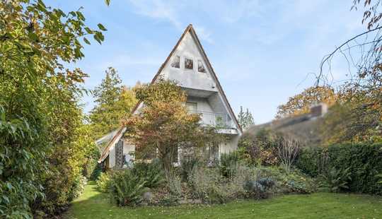 Bild von Außergewöhnliches Einfamilienhaus in Bestlage am Volksdorfer Wald in Hamburg-Meiendorf