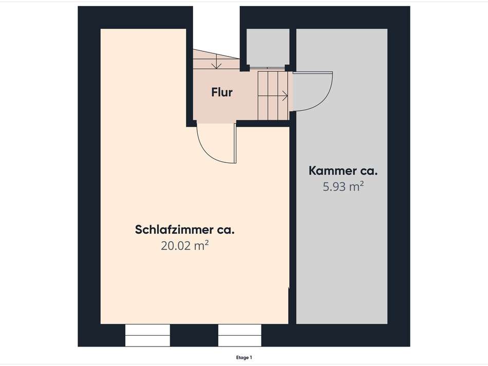 Upkamer Schlafzimmer u Nebenr