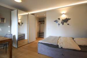 Schöne 1-Zimmer-Wohnung in München Aidenbachstraße / möbliert ink. Strom & Wlan – Aidenbachstraße 131, 81379 Obersendling, München – Vorschaubild 2