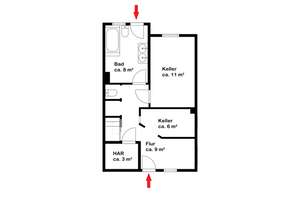 Findorff / Sanierungsbedürftiges Reihenmittelhaus in gefragter Lage – Die vollständige Adresse der Immobilie erhältst du vom Anbieter., 28215 Regensburger Straße, Bremen – Vorschaubild 16