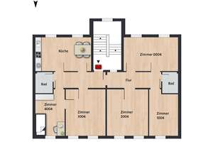 Zimmer 11,44 m² innerhalb einer 5er-WG // 2. OG – Kleiststr. 37, 38440 Stadtmitte (Ortsteil), Wolfsburg – Vorschaubild 5