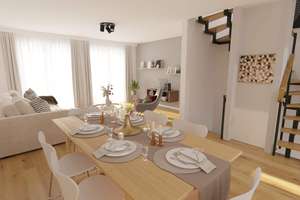 Doppelhaushälfte mit 4-Zi., inkl. ausgebautem Dachgeschoss mit Dachterrasse und Garage – Kirschgärten 79, 45665 Recklinghausen – Vorschaubild 4