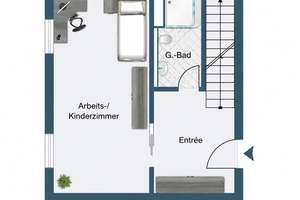 Moderne 3-Zimmer-Maisonettewohnung mit beeindruckender Dachterrasse – Hermann-Harry-Schmitz-Straße 67, 40227 Oberbilk, Düsseldorf – Vorschaubild 5