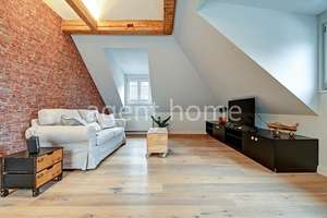 MÖBLIERT - LOFT STYLE - Gemütliche Dachgeschosswohnung – Die vollständige Adresse der Immobilie erhältst du vom Anbieter., 70184 Bopser, Stuttgart – Vorschaubild 2