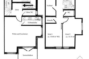 4- Zimmer Kft. Wohnung über 2 Wohnebenen in der Roggengabel – 22397 Duvenstedt, Hamburg – Vorschaubild 23
