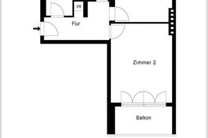 Kreuzberg: Glogauer Str.: ERSTBEZUG nach Sanierung:  2-Zi-Whg, 60 m² im VHS 3. OG + Balkon - SOFORT – Die vollständige Adresse der Immobilie erhältst du vom Anbieter., 10999 Kreuzberg, Berlin – Vorschaubild 7