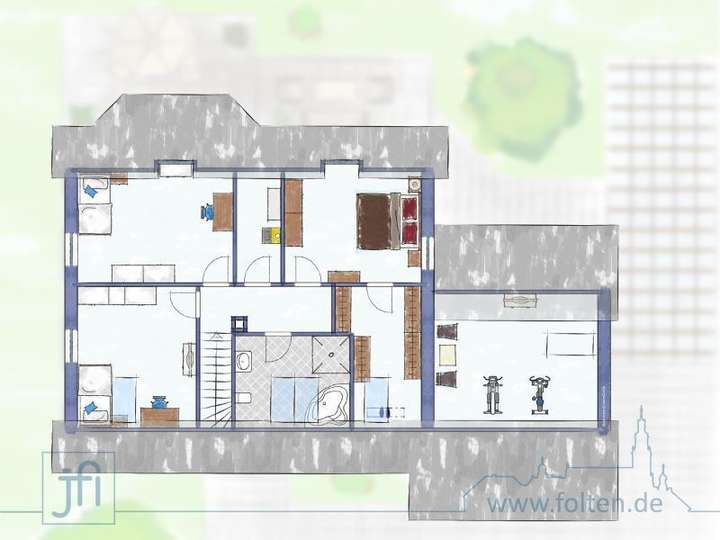 Grundriss Dachgeschoss