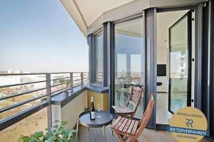 Alpenblick garantiert! Thalkirchen, helle, luxuriöse 2-4-Zi. Whg. im 12 OG mit TG-Einzelstellplatz!