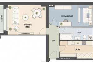Charmante 2-Zimmer Altbauwohnung im Kungerkiez – Die vollständige Adresse der Immobilie erhältst du vom Anbieter., 12435 Alt-Treptow, Berlin – Vorschaubild 2