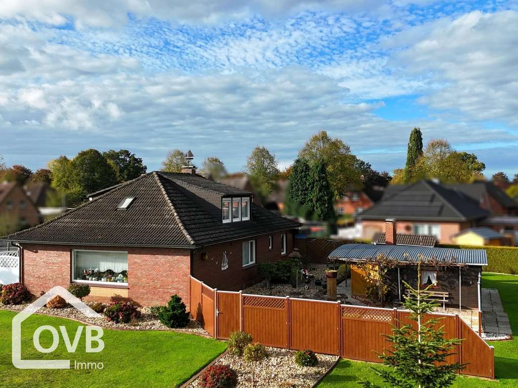 Immobilie in Moormerland - Sehr gepflegter Bungalow in ruhiger Wohnlage von Warsingsfehn - Bild 2