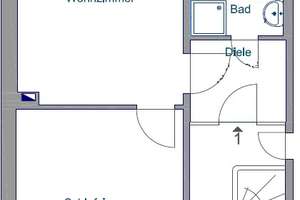 Charmante 1-Zimmer-Wohnung mit Wohnküche – Musfeldstraße 180, 47053 Hochfeld, Duisburg – Vorschaubild 5