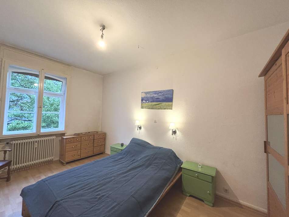Schlafzimmer zum Hof