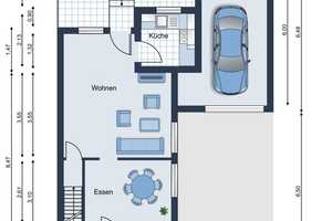 CHARMANTES REIHENENDHAUS MIT GARTEN + EINZELGARAGE IM HERZEN VON KR-UERDINGEN FÜR DIE KLEINE FAMILIE – Arndtstrasse 37, 47829 Krefeld – Vorschaubild 23