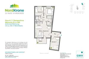 Neubaugebiet Hannover KRONSRODE: Einbauküche/Kochinsel, Balkon, 2 Bäder, Fußbodnhzg, Lift, Kellr, TG – Bette-Graham-Straße 32, 30539 Bemerode, Hannover – Vorschaubild 20