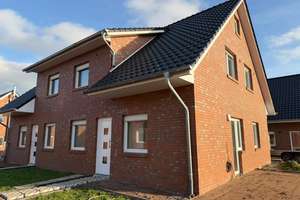 Wohnung Neubau Doppelhaushälfte Erstbezug (KfW 40 Plus) – Steenkenkamp 10, 26901 Lorup – Vorschaubild 1