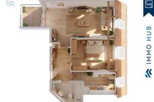 ++ 1.998 EUR / m², Dachterrasse, 3,85% IST-Rendite! Charmantes Apartment im Leipziger Süd-Westen ++ – Die vollständige Adresse der Immobilie erhältst du vom Anbieter., 4249 Großzschocher, Leipzig – Vorschaubild 13