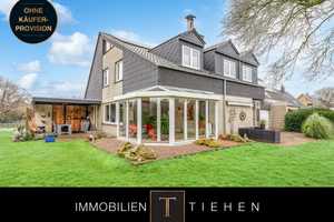 Sonne tanken und Wärme genießen: Einfamilienhaus mit PV-Anlage,  Sauna, Wintergarten, Ofen uvm. – Emsland (Kreis) – Vorschaubild 1