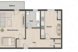 tolle Wohnung mit Balkon am Heidelberger Platz bezugsfrei oder als Anlage mit top Rendite – Binger Str. 89, 14197 Wilmersdorf, Berlin – Vorschaubild 14