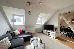 LICHTDURCHFLUTETE 3-ZIMMER-WOHNUNG MIT DACHBODEN IN TOPQUARTIER – Lennéstr. 16, 40477 Pempelfort, Düsseldorf – Vorschaubild 3