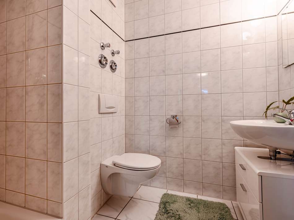 Gäste-WC + Dusche