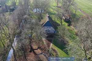 Romantik pur: Reetgedecktes Fachwerkhaus mit Teich in traumhafter Lage – Cuxhaven (Kreis) – Vorschaubild 2
