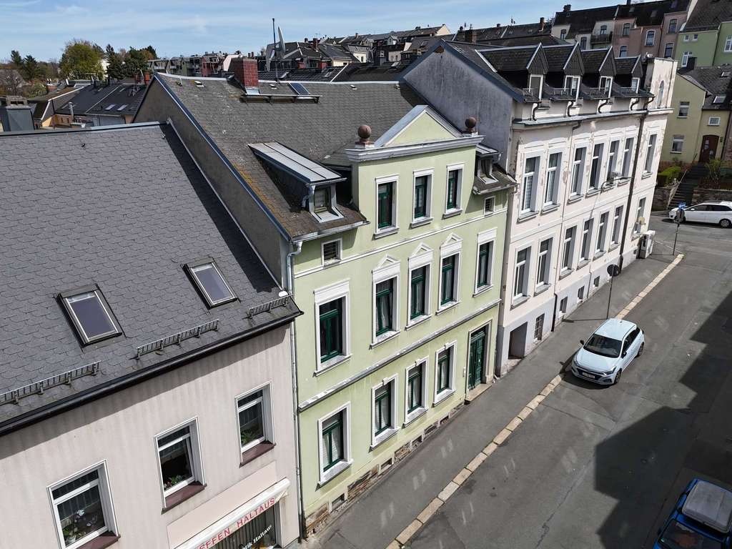 Immobilie in Oelsnitz/Vogtland - Vollvermietet! Renditestarkes Mehrfamilienhaus mit 3 Einheiten in Oelsnitz - Bild 0