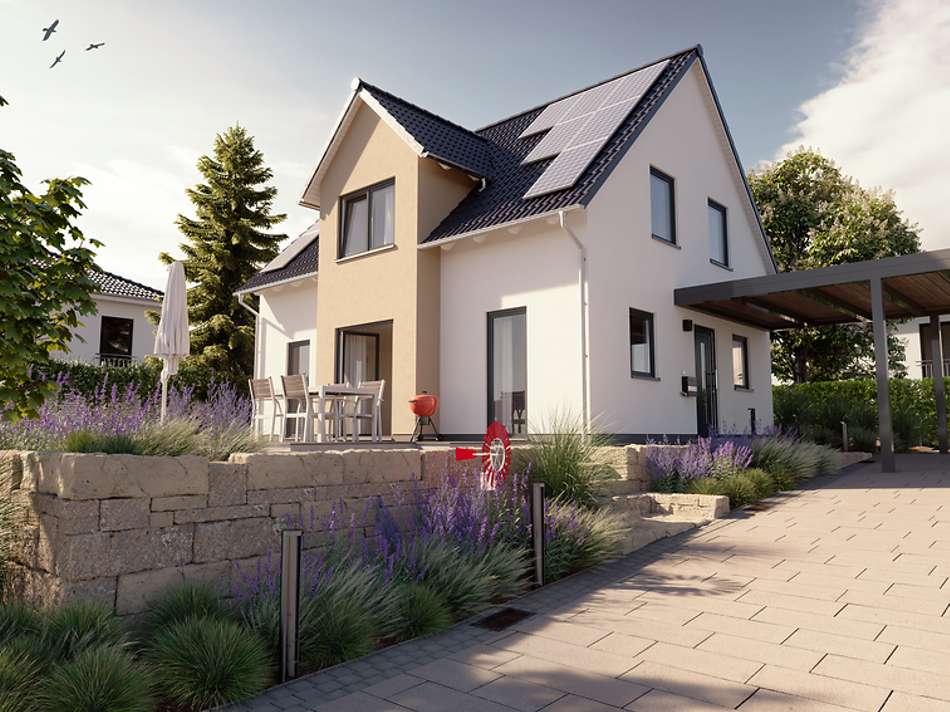 Gartenansicht Trend