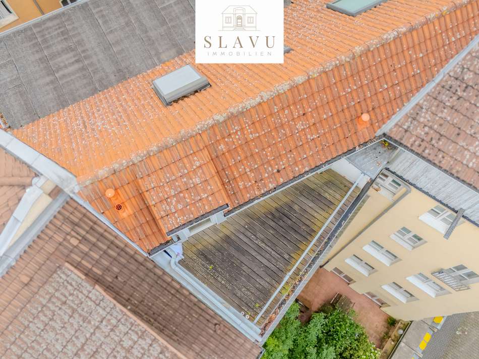 Dachansicht mit Terrasse