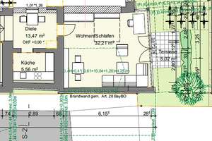 Bieten eine gehobene Erdgeschosswohnung mit Sonnendurchfluteter Terasse.