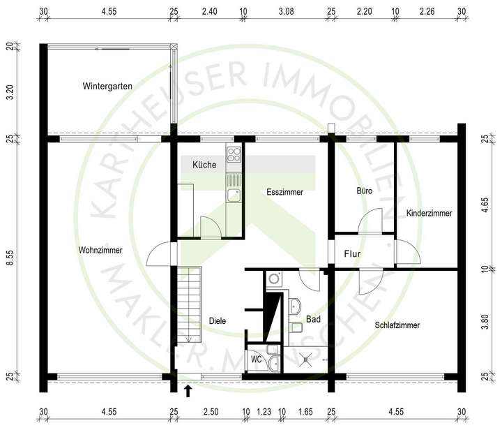 Grundriss - Erdgeschoss