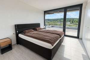 Haus im Haus: Provisionsfrei, 293 m²  Penthouse auf 3 Ebenen, 148 m² Außenfläche, Loft, Fernblick – 70469 Feuerbacher Tal, Stuttgart – Vorschaubild 7