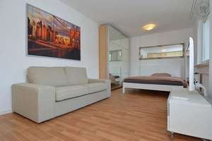 Modern möblierte 1-Zimmer Wohnung in zentraler Lage in Stuttgart West – Die vollständige Adresse der Immobilie erhältst du vom Anbieter., 70174 Universität, Stuttgart – Vorschaubild 1