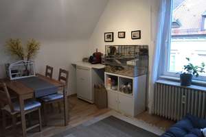 Gepflegte, teilmöbilierte 1-Zimmer-DG-Wohnung mit Einbauküche in Mannheim-Neckarau – 68199 Neckarau, Mannheim – Vorschaubild 22
