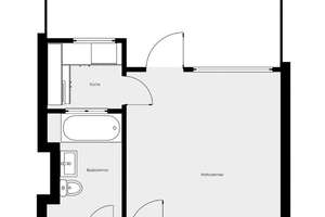 AIGNER - Stilvolle 1-Zimmer-Wohnung mit Terrasse und Tiefgaragenstellplatz in München-Solln – Die vollständige Adresse der Immobilie erhältst du vom Anbieter., 81479 Solln, München – Vorschaubild 6
