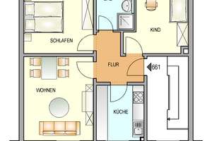 Helle Wohnung mit Gartenanteil am Neuenhof – Neuenhof 86, 42859 Mixsiepen, Remscheid – Vorschaubild 9