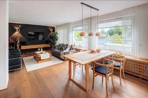 Möbliert: Moderne 2-Zimmer Wohnung mit großer Dachterrasse in Solln