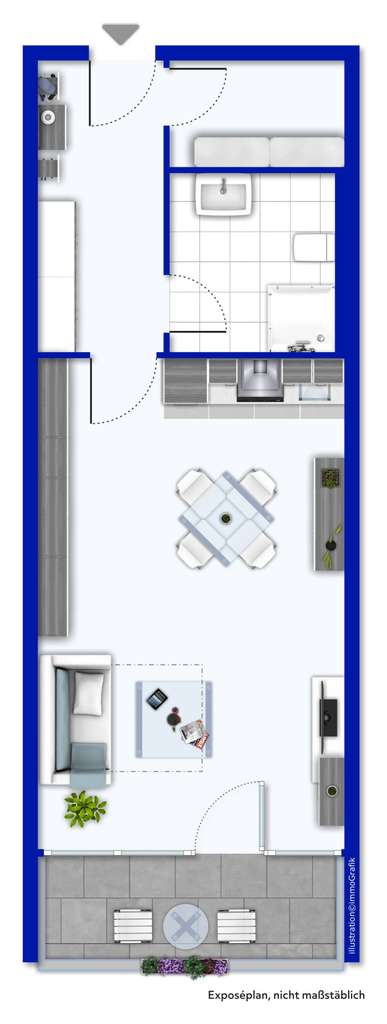 Immobilie in Frankenthal (Pfalz) - Attraktive Kapitalanlage: Vermietete 1-Zimmer-Wohnung mit Stellplatz und Aufzug - Bild 2