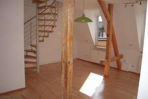 N-Süd, toller Blick über Nürnbergs Dächer! Freie 3-Zimmer-Maisonette-Wohnung mit Dachloggia – Gabelsberger Str. 4, 90459 Galgenhof, Nürnberg – Vorschaubild 3