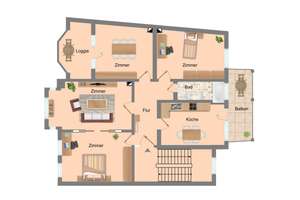 Einzigartige 4-Zimmer Wohnung im Kreuzviertel mit beeindruckender Raumhöhe – Die vollständige Adresse der Immobilie erhältst du vom Anbieter., 48147 Kreuz, Münster – Vorschaubild 20